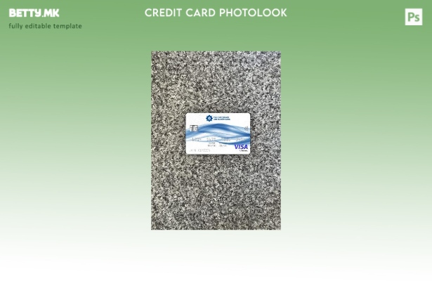 модерен стил Монголија банка за развој виза класичен шаблон за фотографски изгле